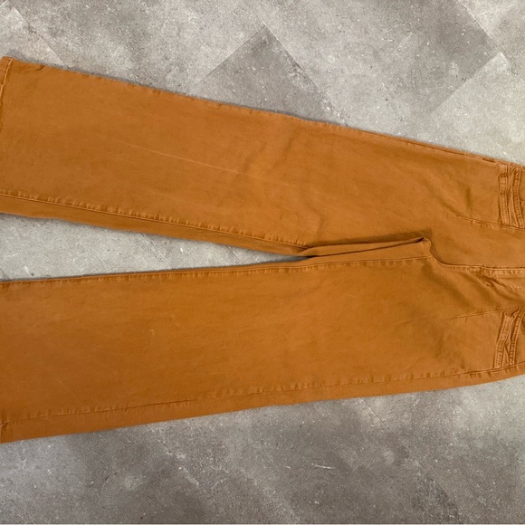Women's Wide Leg Jeans in Rustic Orange Size 27 - Picture 2 of 9